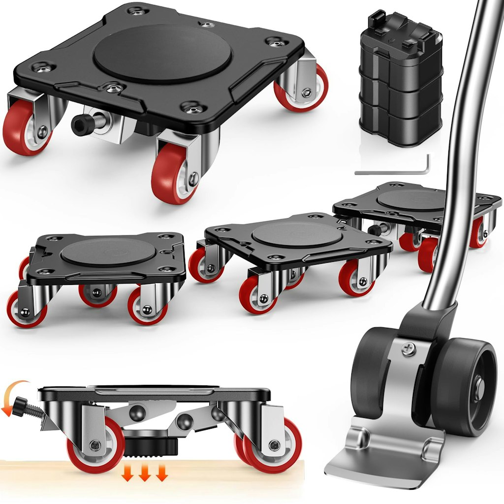 Heavy Duty Furniture Dolly Set w/ Lifter: $23 Heavy Duty Furniture Dolly Set w/ Lifter: $23