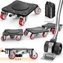 Heavy Duty Furniture Dolly Set w/ Lifter for $23 + free shipping w/ Prime