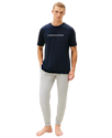 Tommy Hilfiger Men's 100% Cotton Sueded Jersey 2-Piece Pajamas Set for $24 + free shipping w/ $39