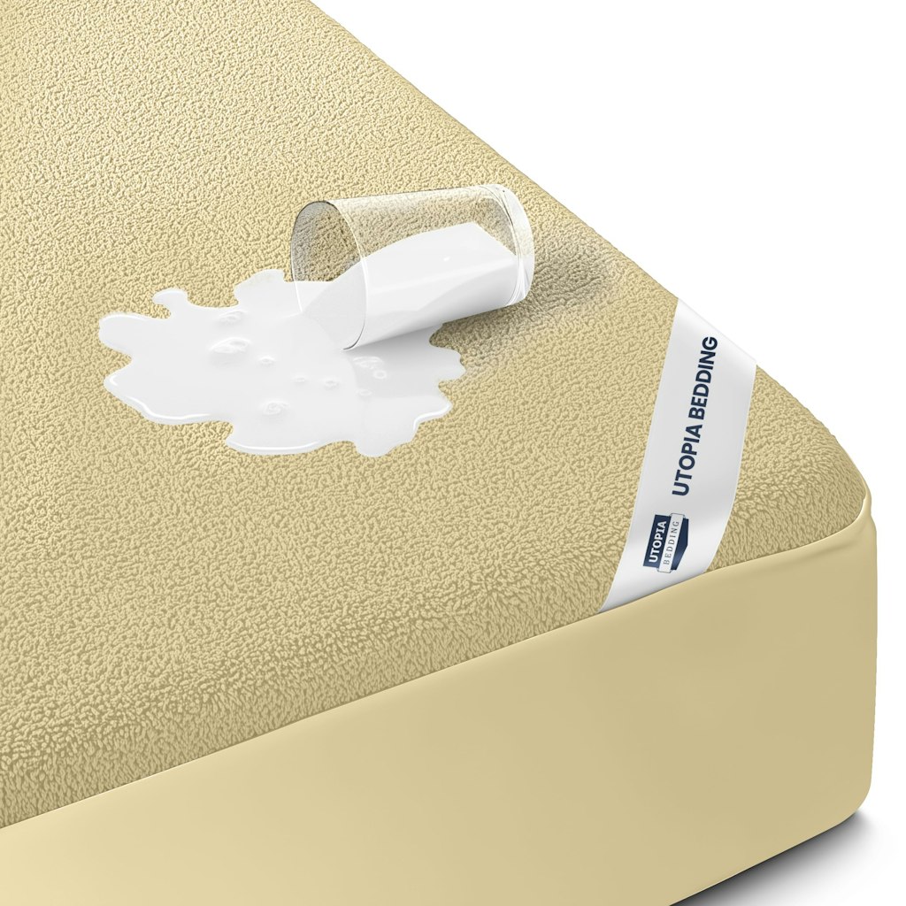 Utopia Bedding Full-Size Waterproof Mattress Protector: $14