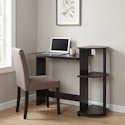 Furinno Compact 29" Computer Desk w/ 3 Side Shelves for $21 + free shipping w/ Prime