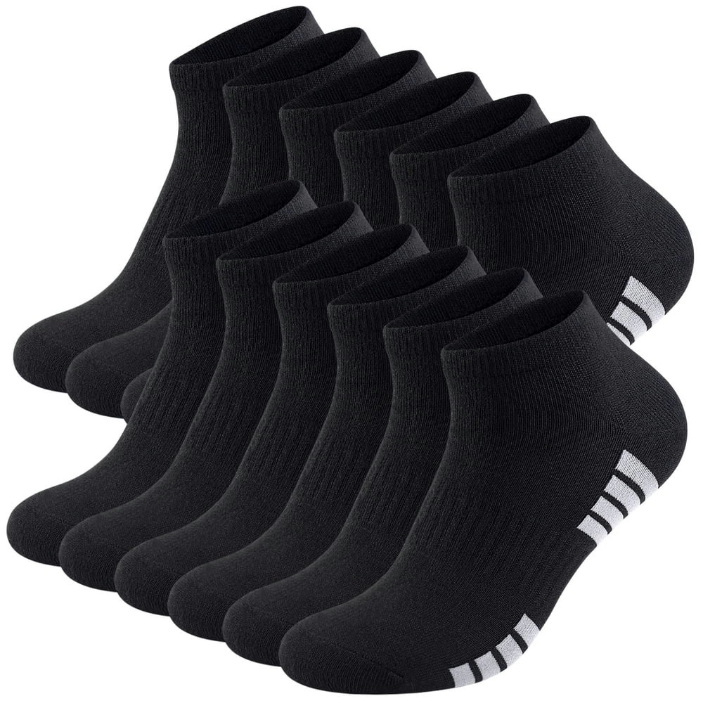 Looikoos Men's Lightweight Athletic Ankle Socks 12-Pack: $10.79 Looikoos Men's Lightweight Athletic Ankle Socks 12-Pack: $10.79