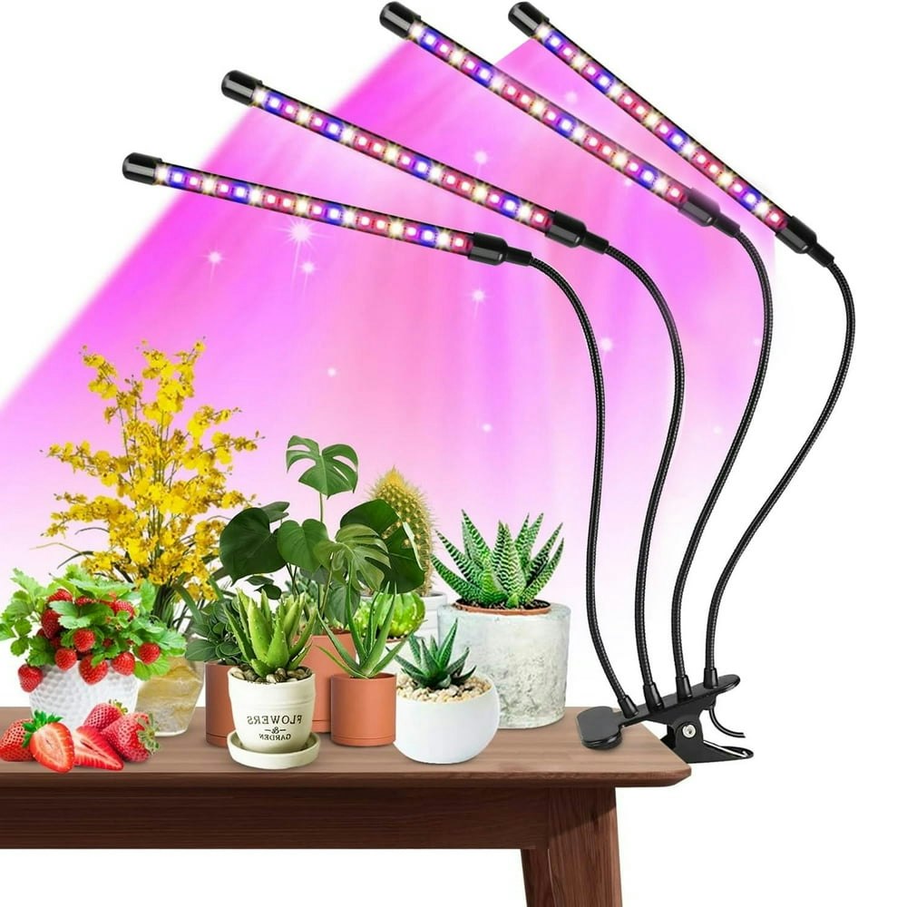 Fixdono 4-Head 80-LED Full Spectrum Grow Light: $23.39 Fixdono 4-Head 80-LED Full Spectrum Grow Light: $23.39