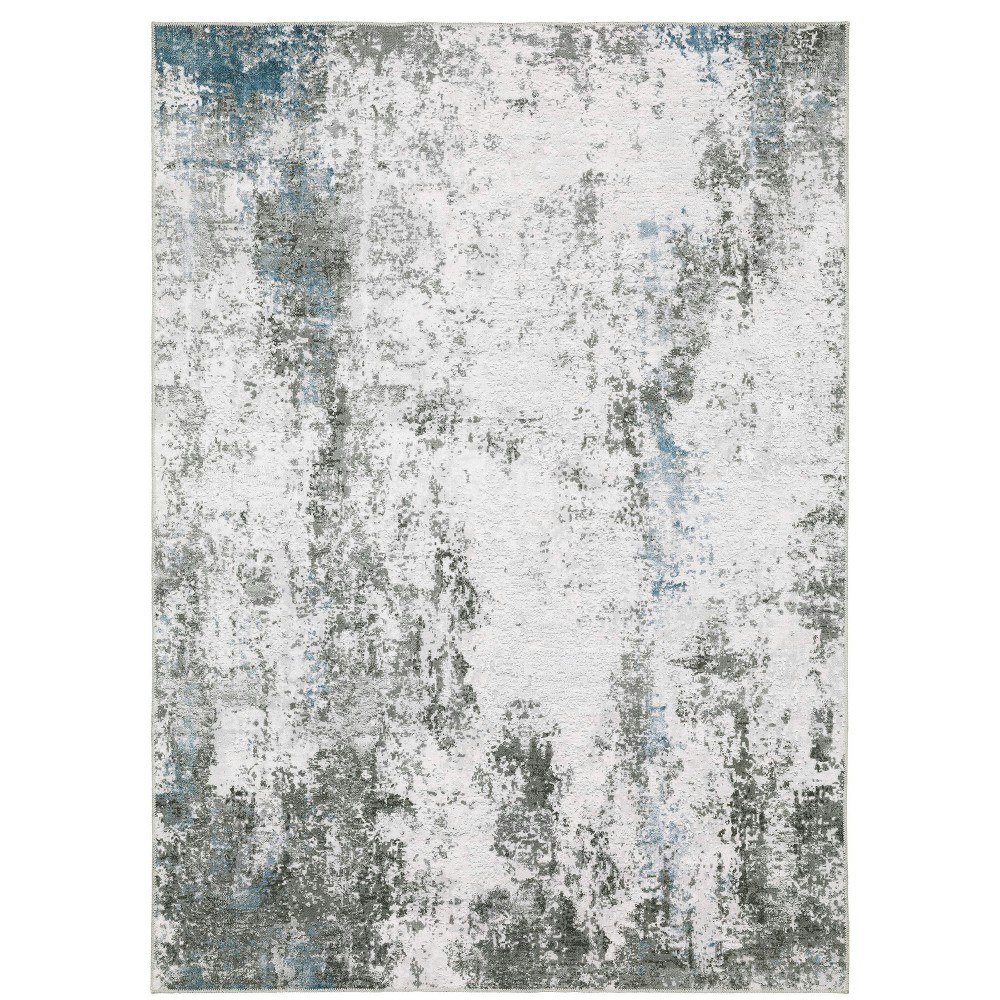 Micah 3'6\"x5'6\" Washable Marbled Abstract Area Rug: $154.99