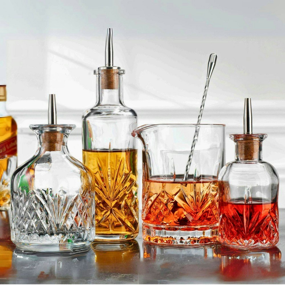 Godinger Dublin Crystal 8-Piece Bitters Beverage Set: $43.99
