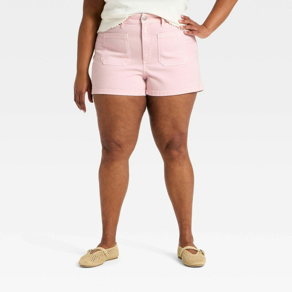 Universal Thread Women's High-Rise Sailor Denim Shorts: $28 Universal Thread Women's High-Rise Sailor Denim Shorts: $28