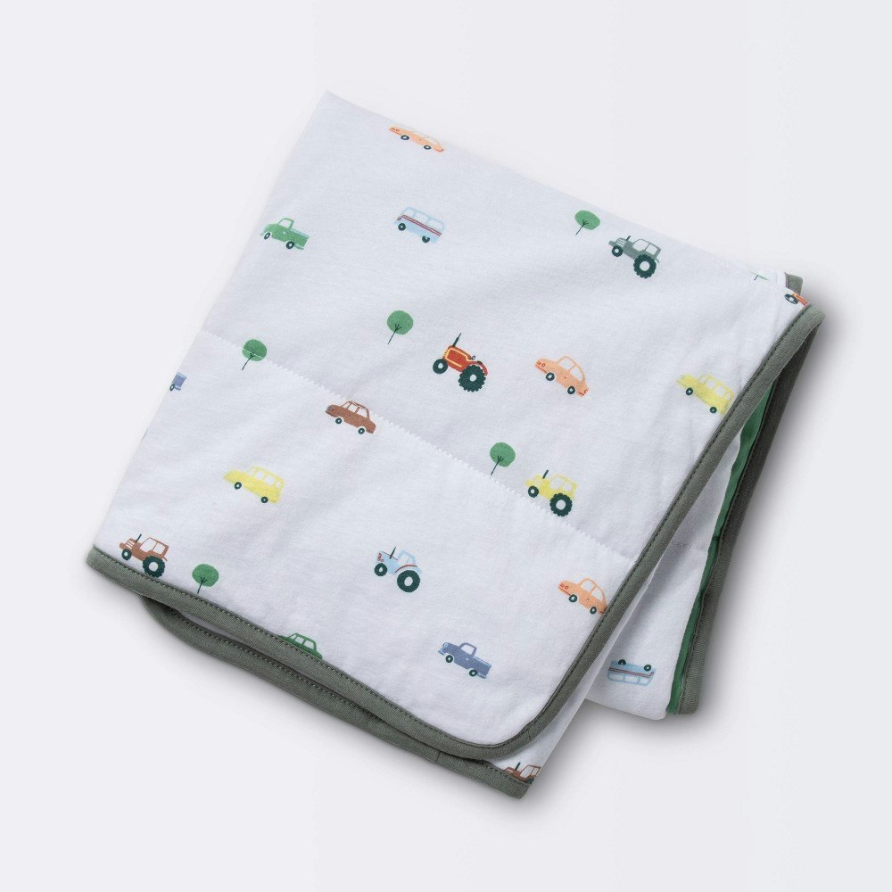 Cloud Island Jersey Knit Reversible Blanket: $16.99