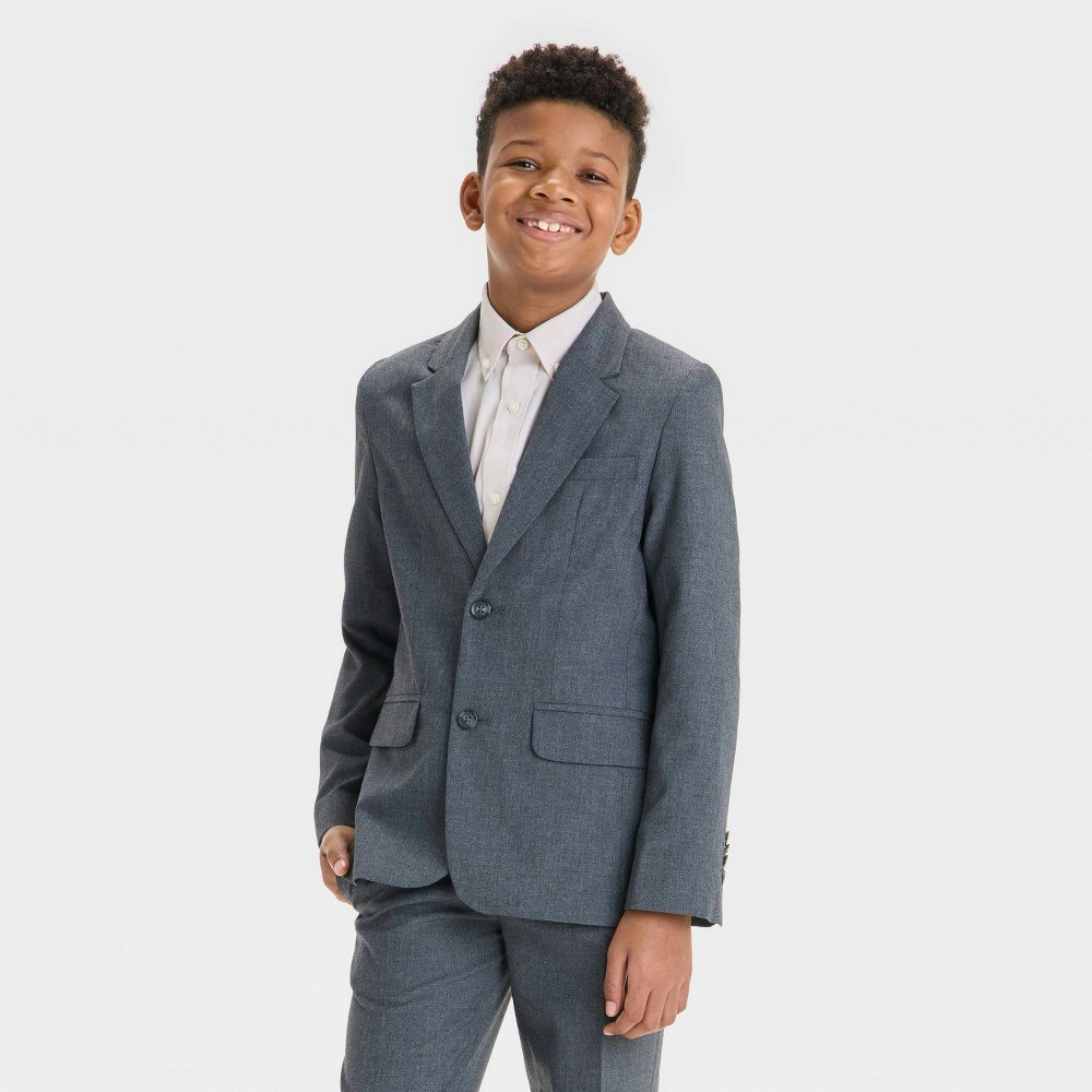 Cat & Jack Boys' Gray Suit Jacket Size 7: $30 Cat & Jack Boys' Gray Suit Jacket Size 7: $30