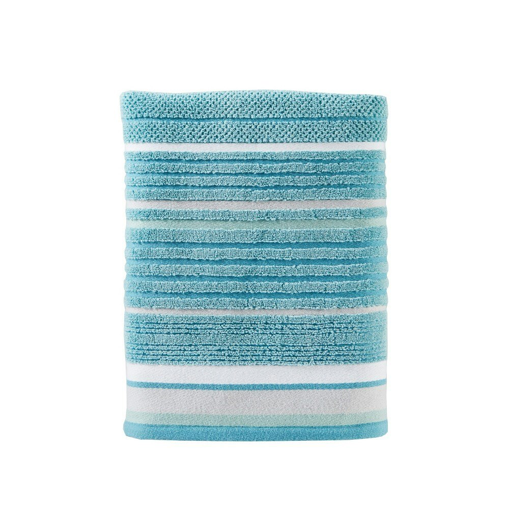 Saturday Knight Ltd. Seabrook Striped Bath Towel: $14.19