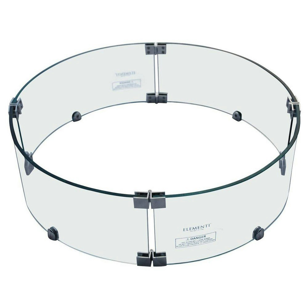 Columbia Round Tempered Glass Wind Screen 25-Inch: $279.99 Columbia Round Tempered Glass Wind Screen 25-Inch: $279.99