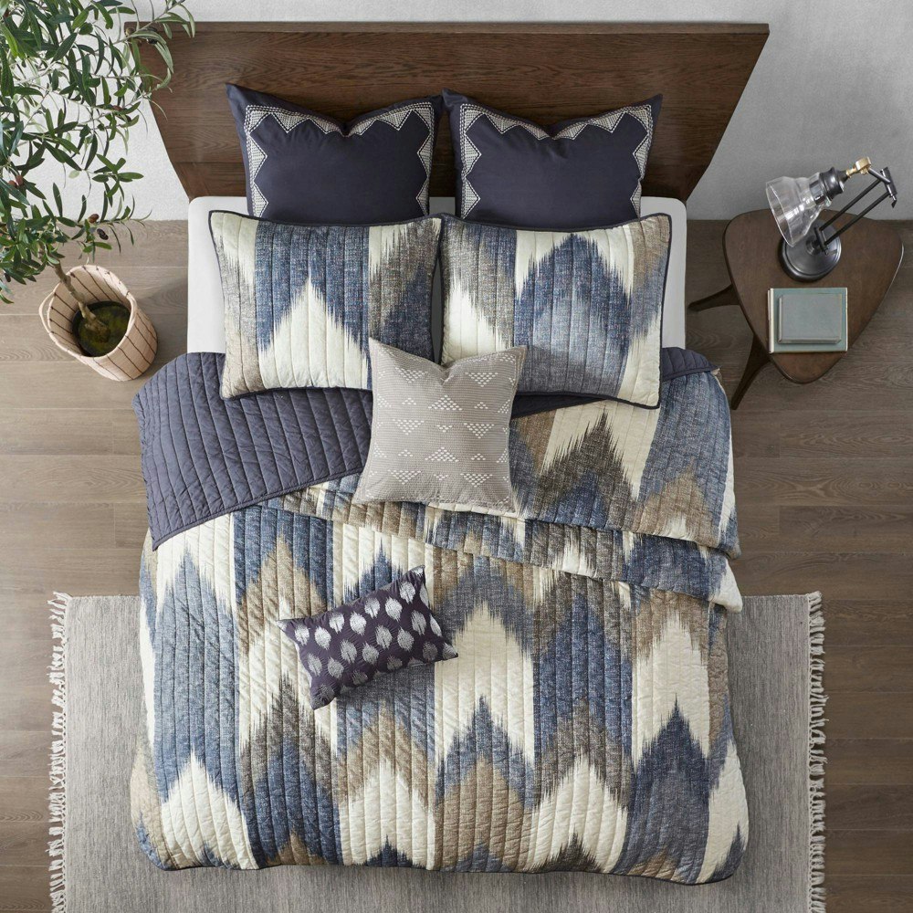 Alpine Full/Queen 3-Piece Printed Cotton Coverlet Set: $71.99