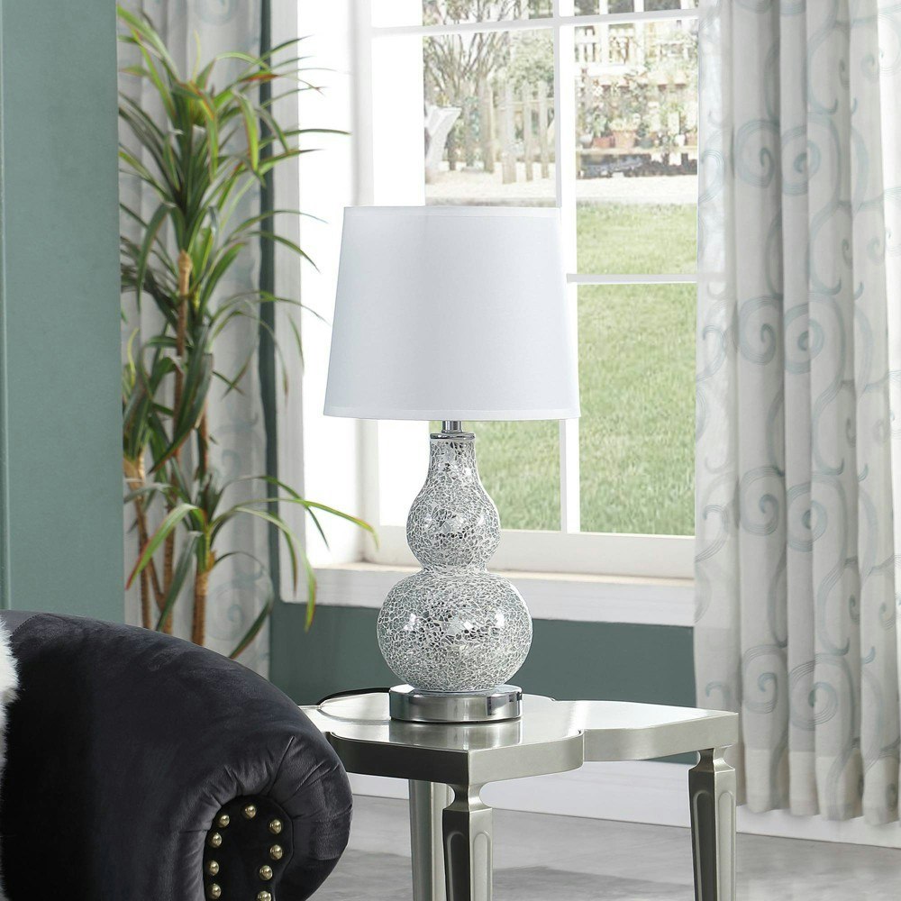 Ore International 19.5-Inch Mirror Glass Mosaic Table Lamp: $68.99 Ore International 19.5-Inch Mirror Glass Mosaic Table Lamp: $68.99