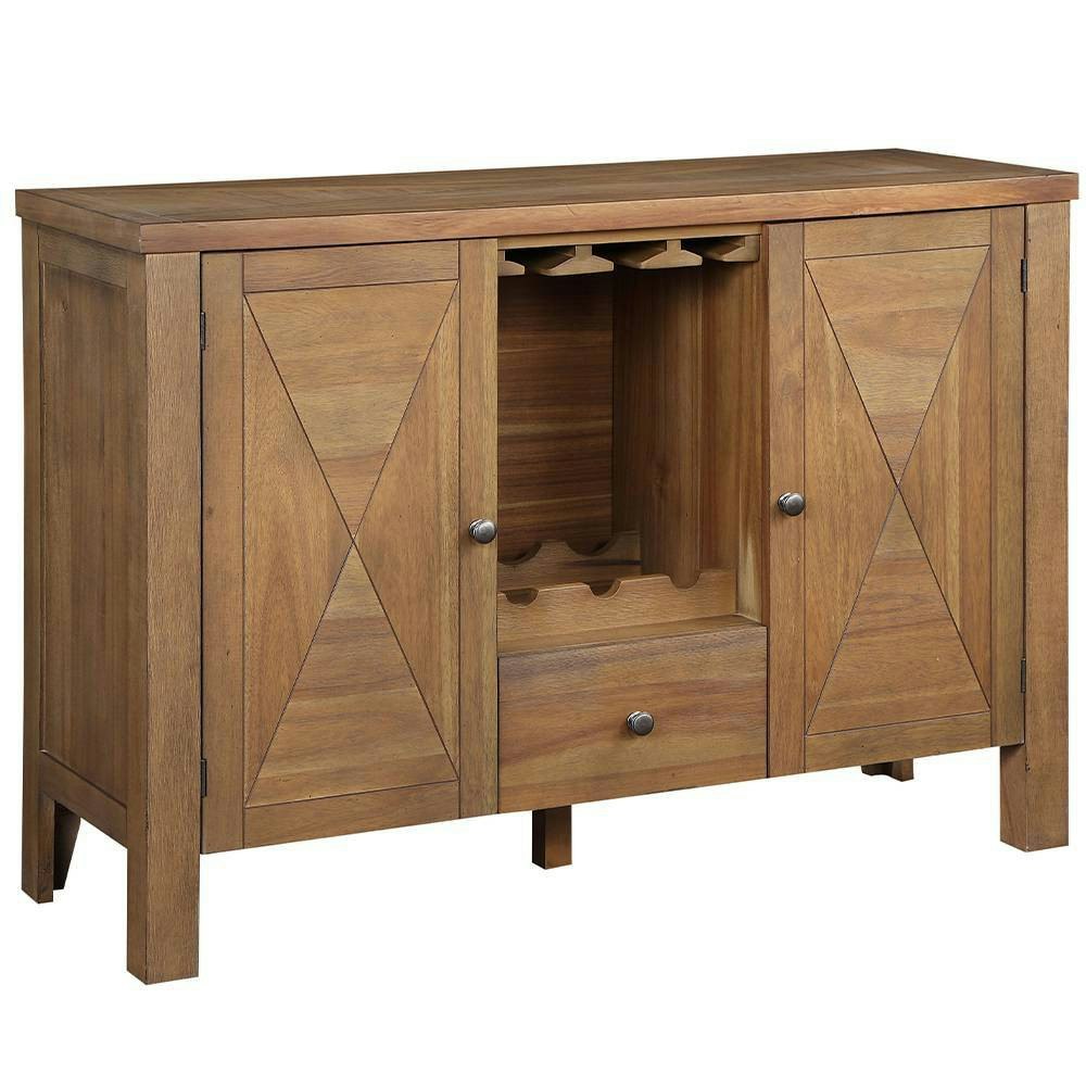 Pascaline 47-inch Wood and Fabric Sideboard Buffet: $610.99 Pascaline 47-inch Wood and Fabric Sideboard Buffet: $610.99