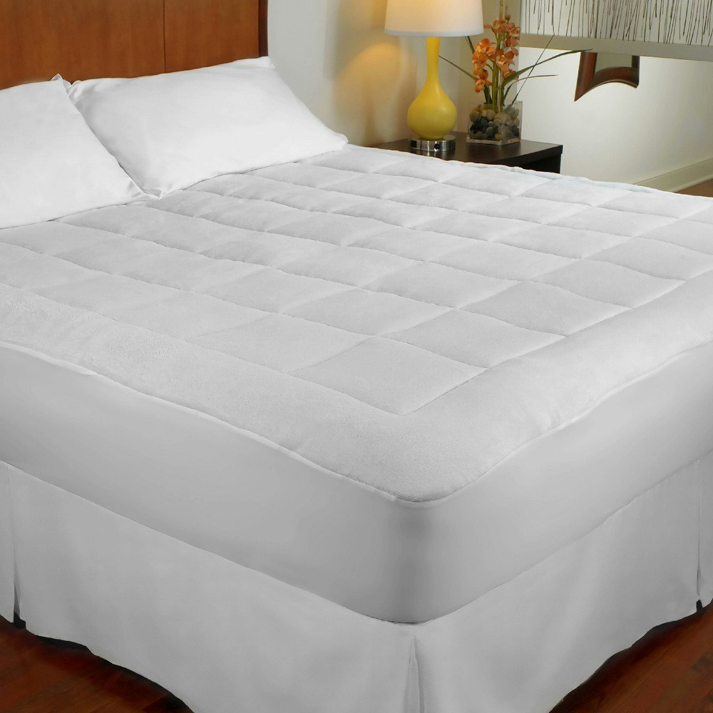 LoftWorks Full Microplush Mattress Pad: $46.99