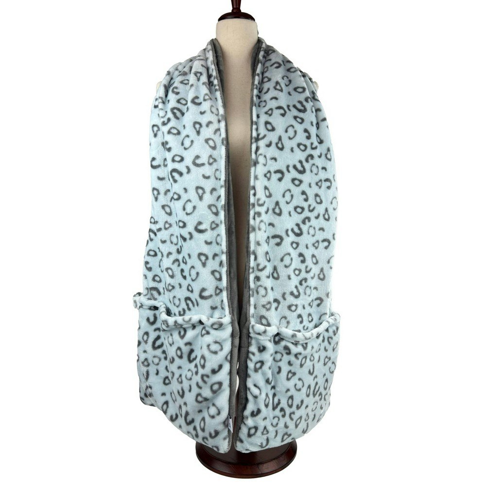 Wolf Adult CozyCarry Recycled Fleece Wrap Scarf: $19.99 Wolf Adult CozyCarry Recycled Fleece Wrap Scarf: $19.99