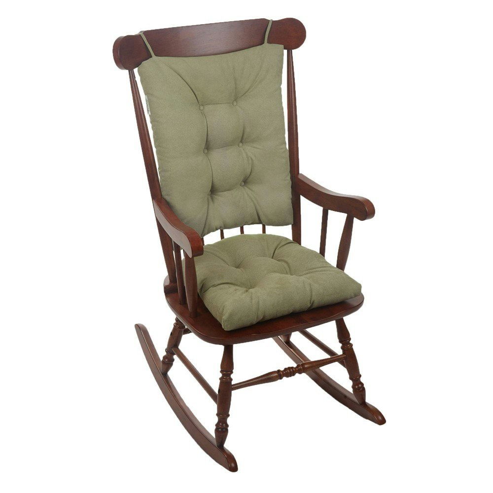 Gripper Twillo Jumbo Rocking Chair Seat and Back Cushion Set: $64