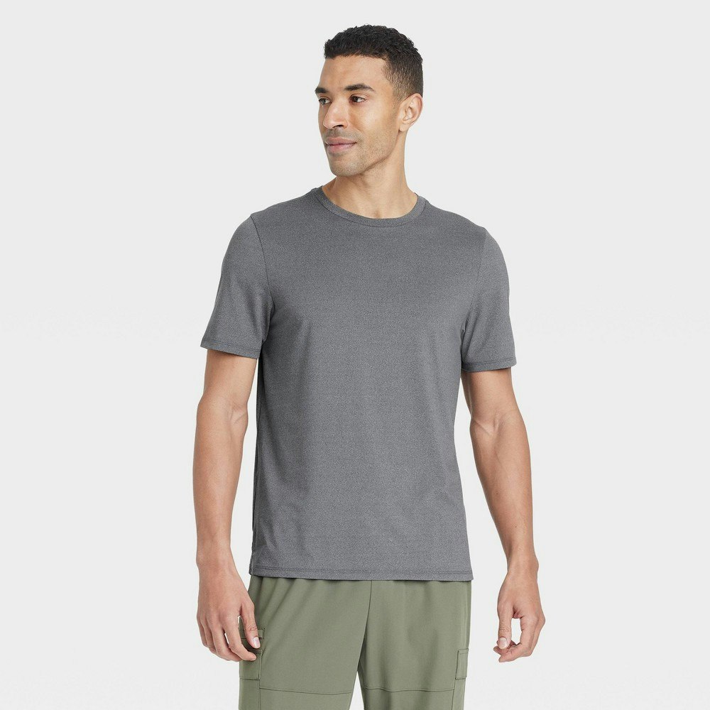 All In Motion Men's Short Sleeve Performance T-Shirt: $15 All In Motion Men's Short Sleeve Performance T-Shirt: $15