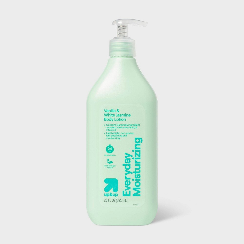 Up&Up Everyday Vanilla & White Jasmine Moisturizing Body Lotion 20-oz.: $4.49 Up&Up Everyday Vanilla & White Jasmine Moisturizing Body Lotion 20-oz.: $4.49