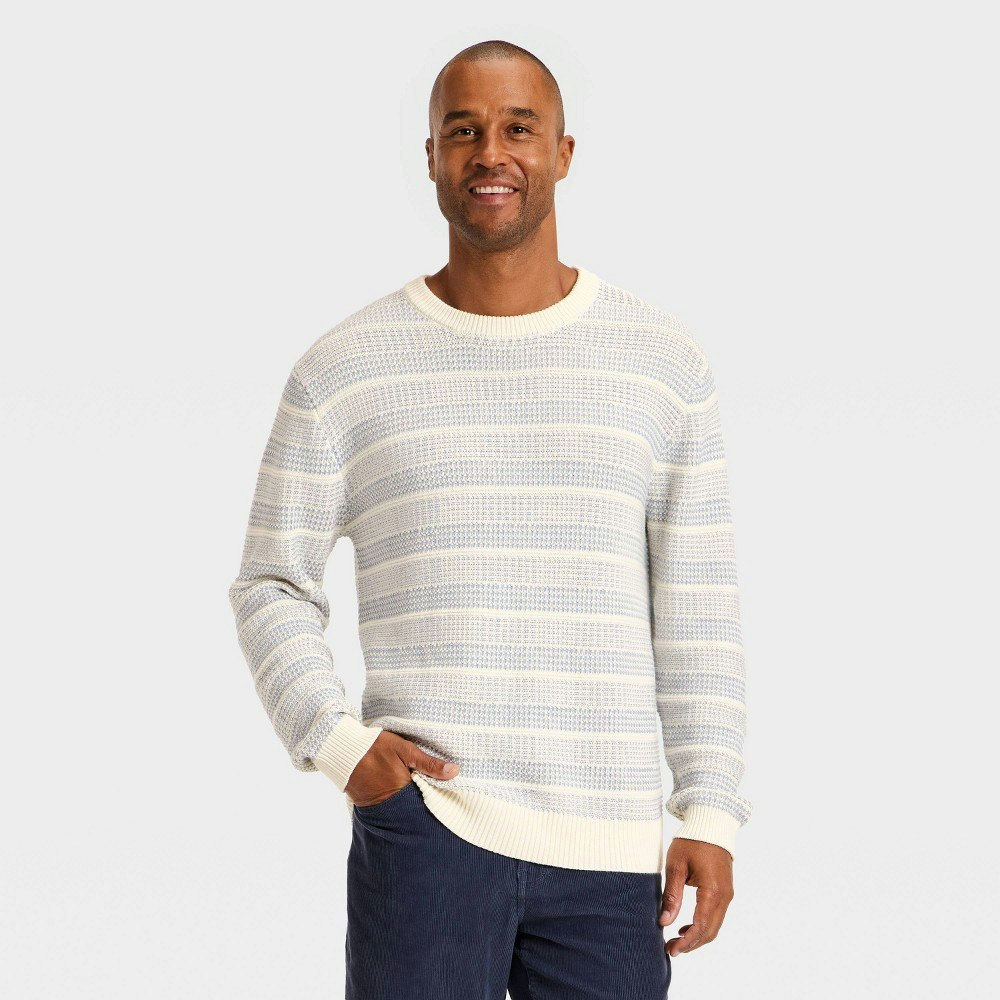 Goodfellow & Co Men's Textured Crewneck Sweater: $20 Goodfellow & Co Men's Textured Crewneck Sweater: $20