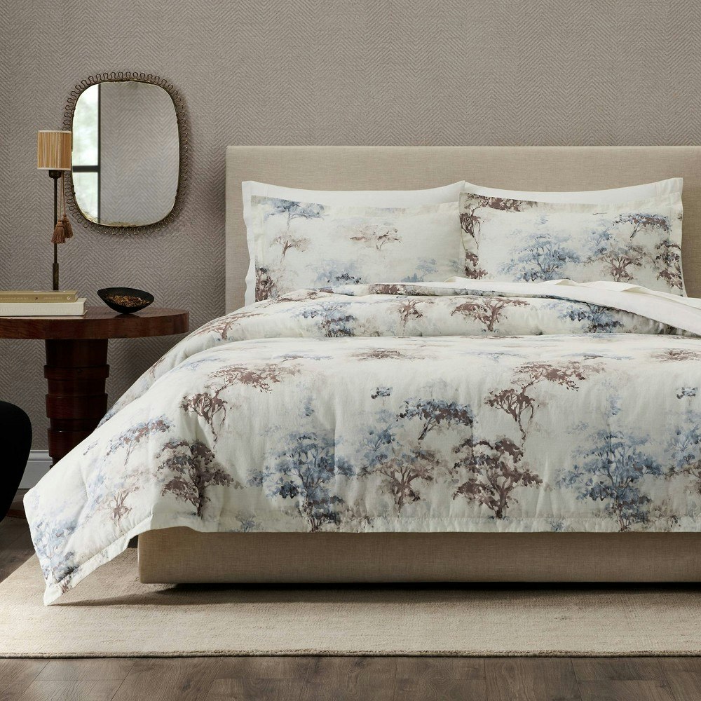 Jeremiah Brent Home Full/Queen 3-Piece Cotton Comforter Set: $99