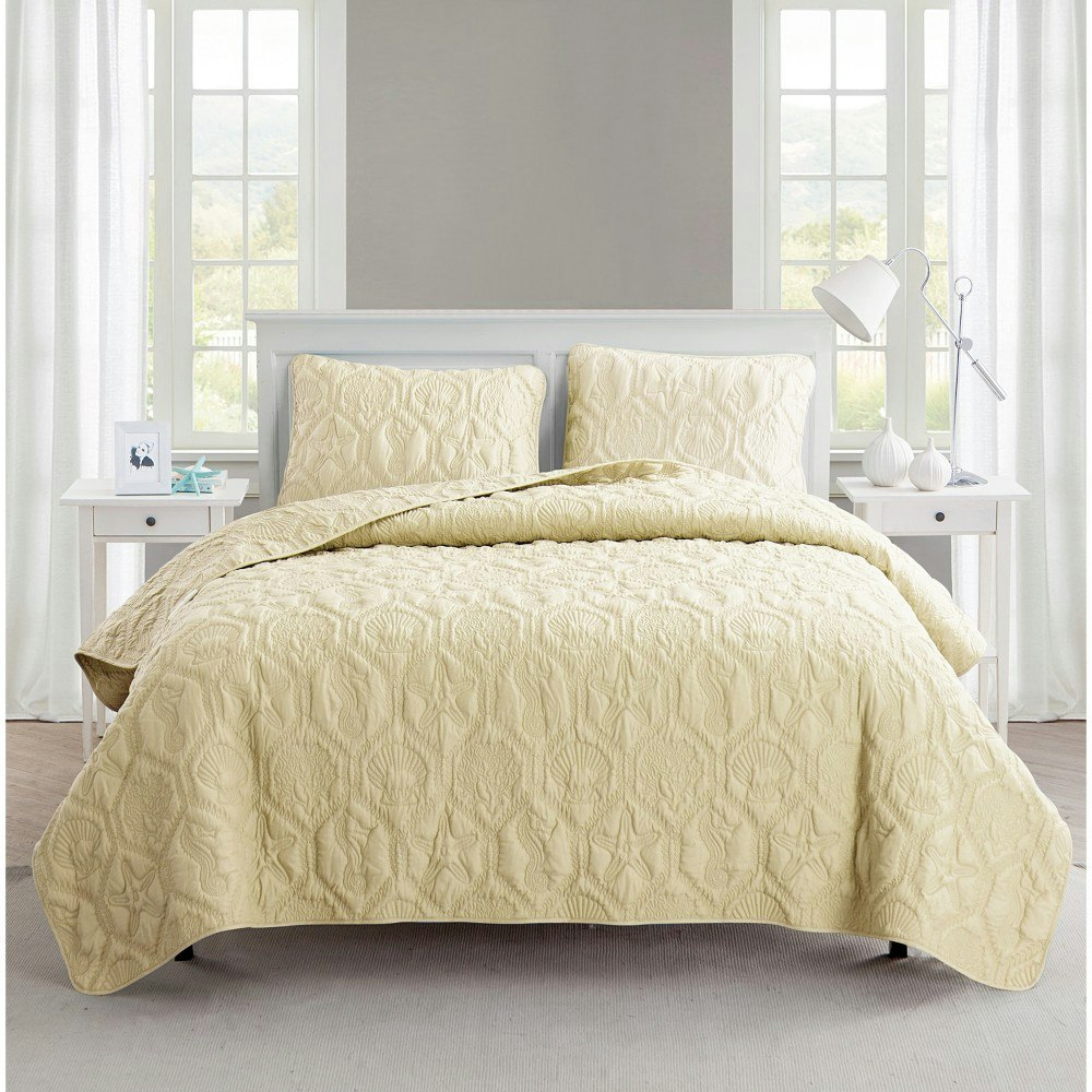 VCNY Home Queen 3-Piece Shore Quilt Set: $21.49