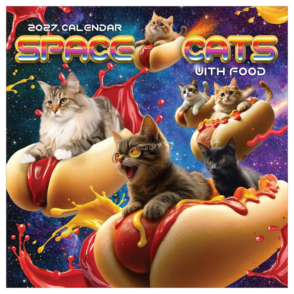 TF Publishing 2027 Space Cats Mini Calendar: $9.99 TF Publishing 2027 Space Cats Mini Calendar: $9.99