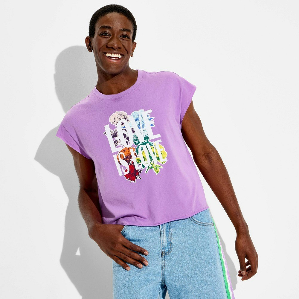 Pride Love Is Love Adult Short Sleeve T-Shirt: $18 Pride Love Is Love Adult Short Sleeve T-Shirt: $18