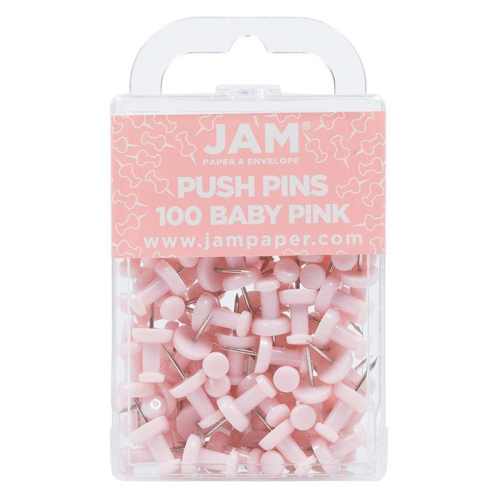 JAM Paper Colorful Push Pins 100-Pack: $11.99 JAM Paper Colorful Push Pins 100-Pack: $11.99