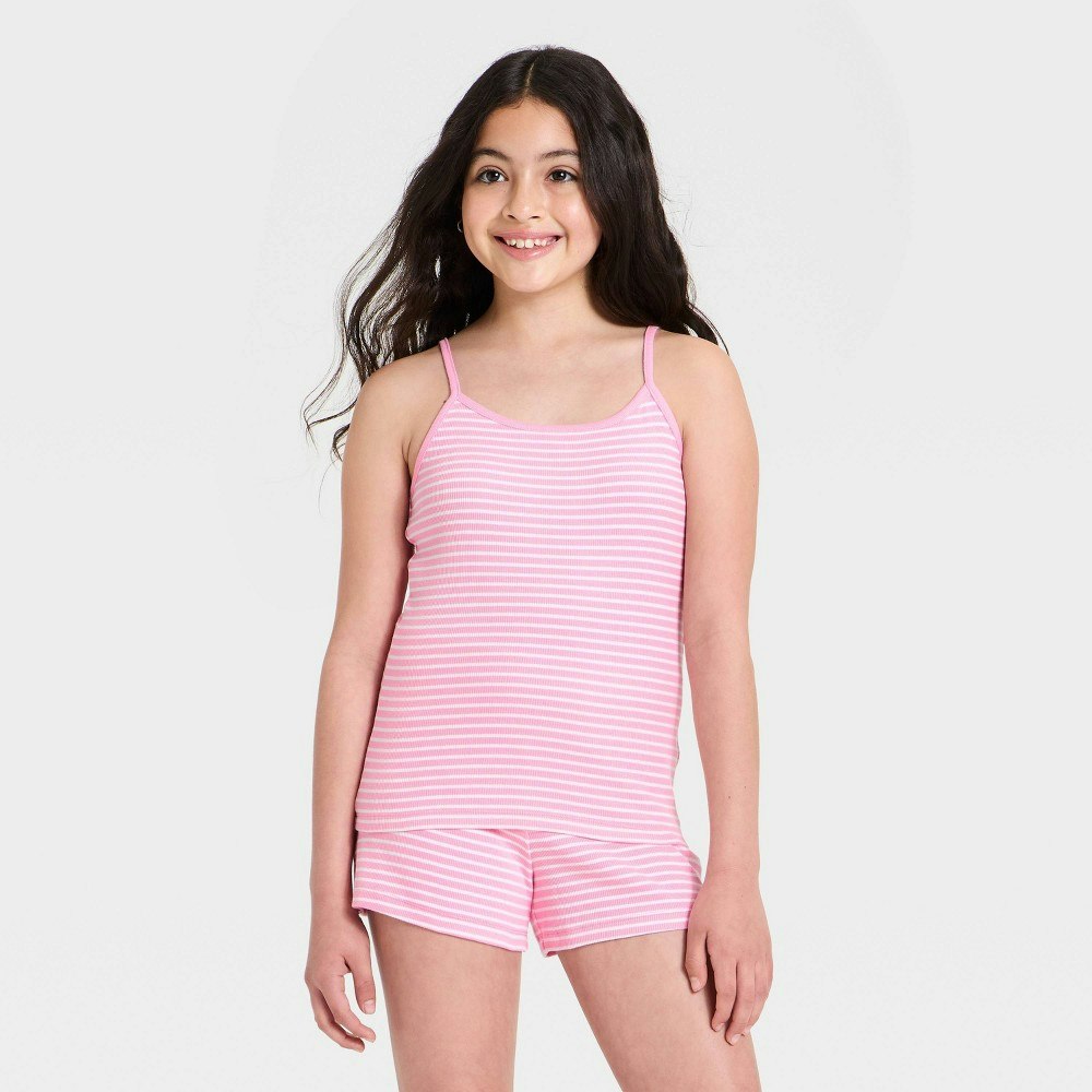 Girls' Striped Ribbed Tank Top: $10 Girls' Striped Ribbed Tank Top: $10