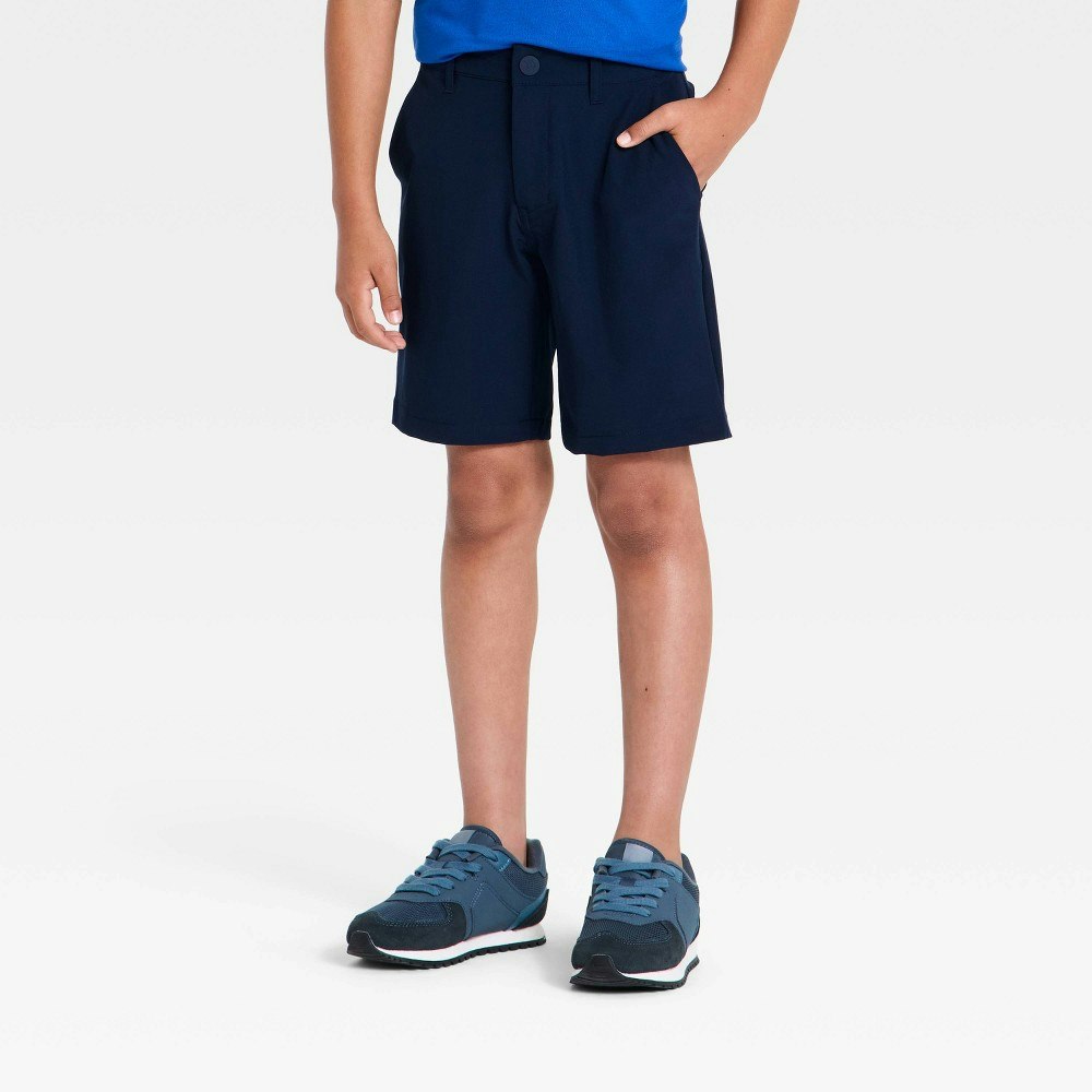All in Motion Boys' Performance Uniform Chino Shorts 12 Husky: $18 All in Motion Boys' Performance Uniform Chino Shorts 12 Husky: $18