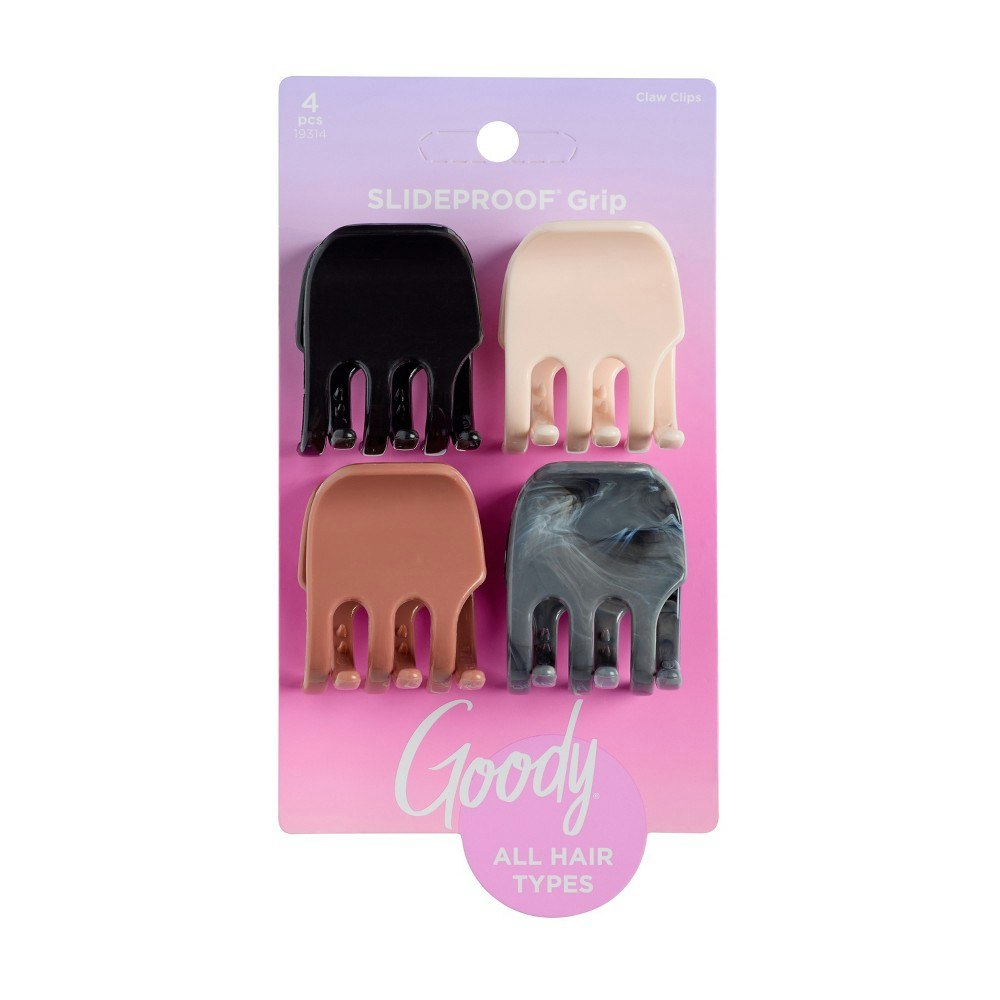 Goody Small Claw Clips 4-Pack: $3.99