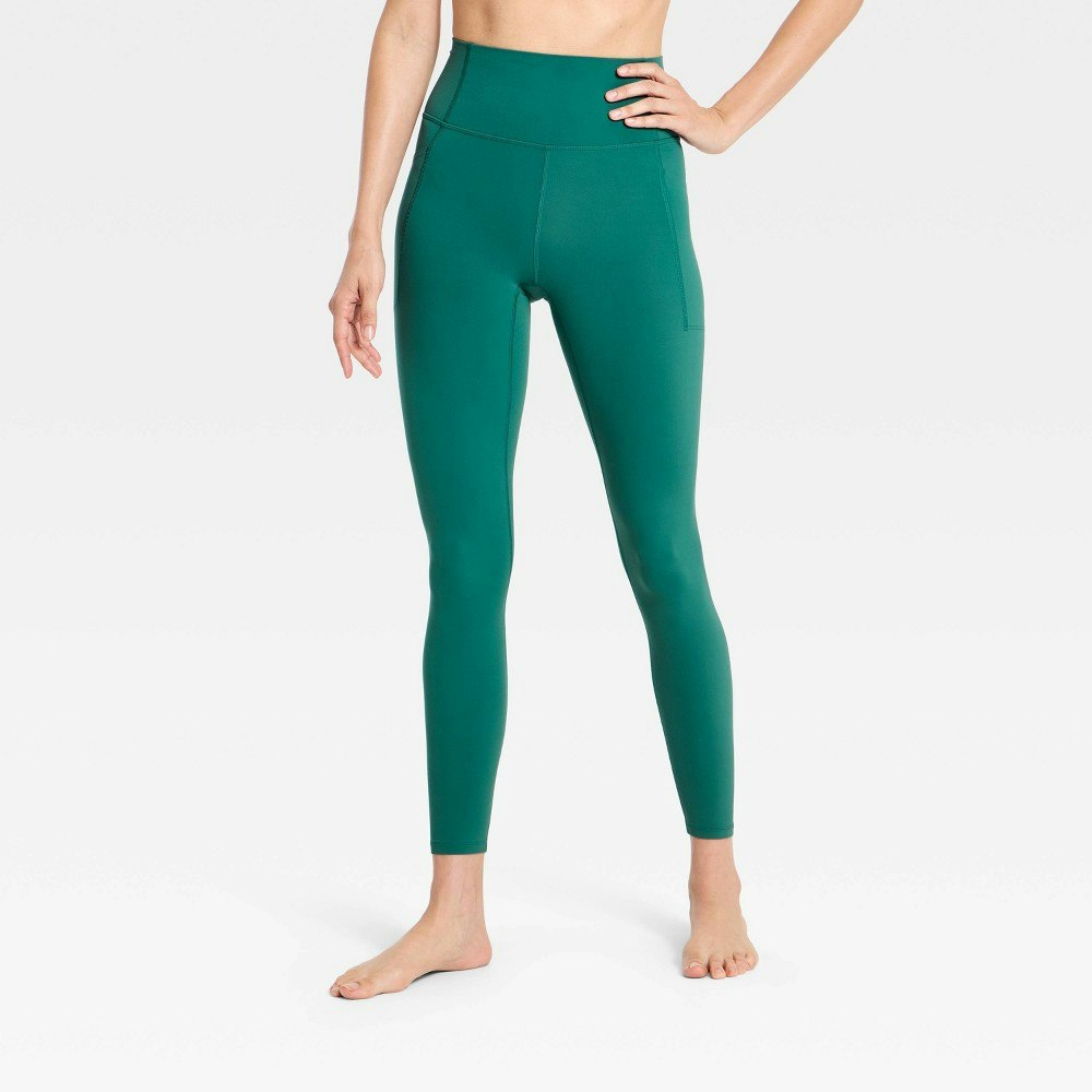 All in Motion Women's High-Rise 7/8 Pocketed Leggings: $30 All in Motion Women's High-Rise 7/8 Pocketed Leggings: $30