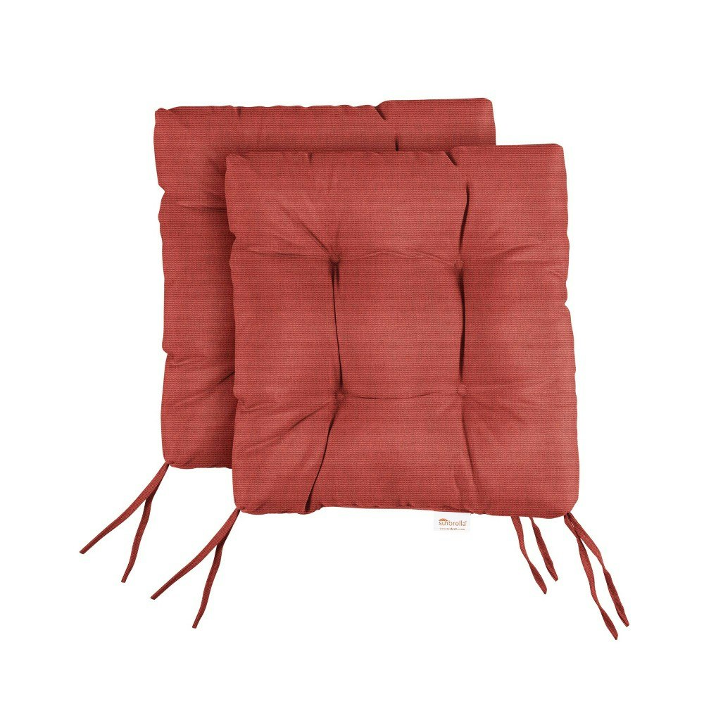 Sorra Home 19" x 19" x 3" Sunbrella Canvas Tufted Outdoor Bench Cushion 2-Pack: $130.99 Sorra Home 19" x 19" x 3" Sunbrella Canvas Tufted Outdoor Bench Cushion 2-Pack: $130.99
