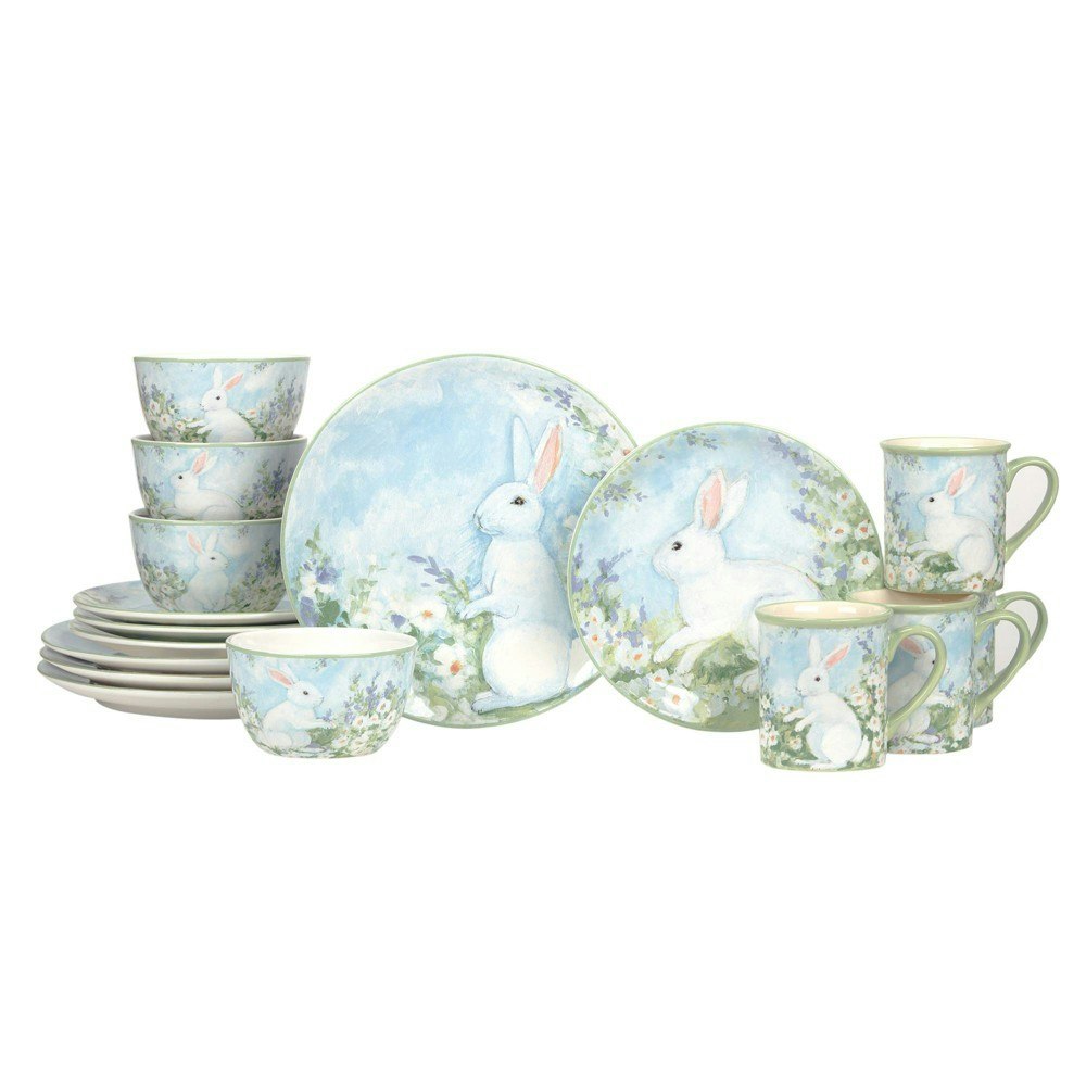 Certified International 16-Piece Easter Morning Dinnerware Set: $79.99