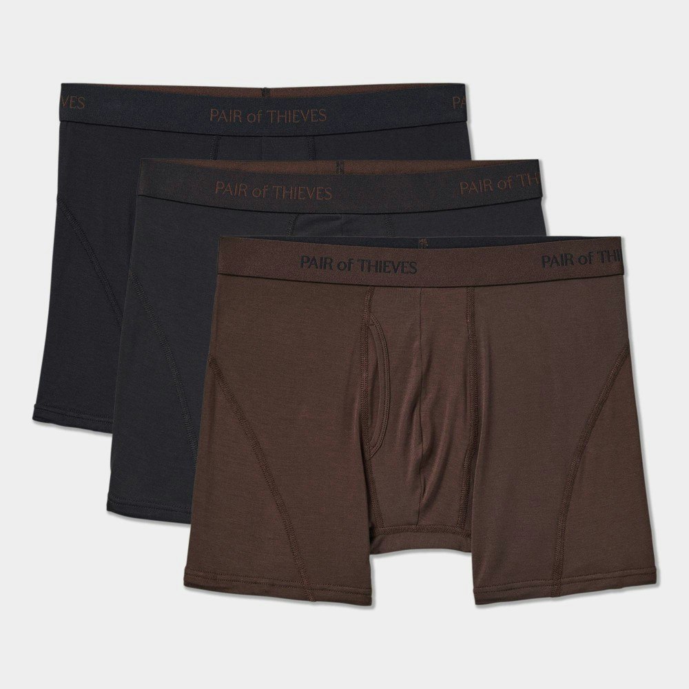 Pair of Thieves Men's Bamboo Boxer Briefs 3-Pack: $26.99 Pair of Thieves Men's Bamboo Boxer Briefs 3-Pack: $26.99