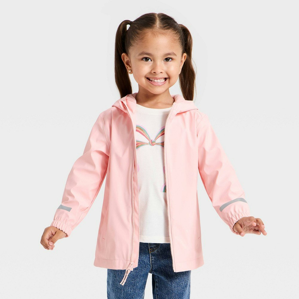 Cat & Jack Toddler Girls' Rain Jacket 3T: $24