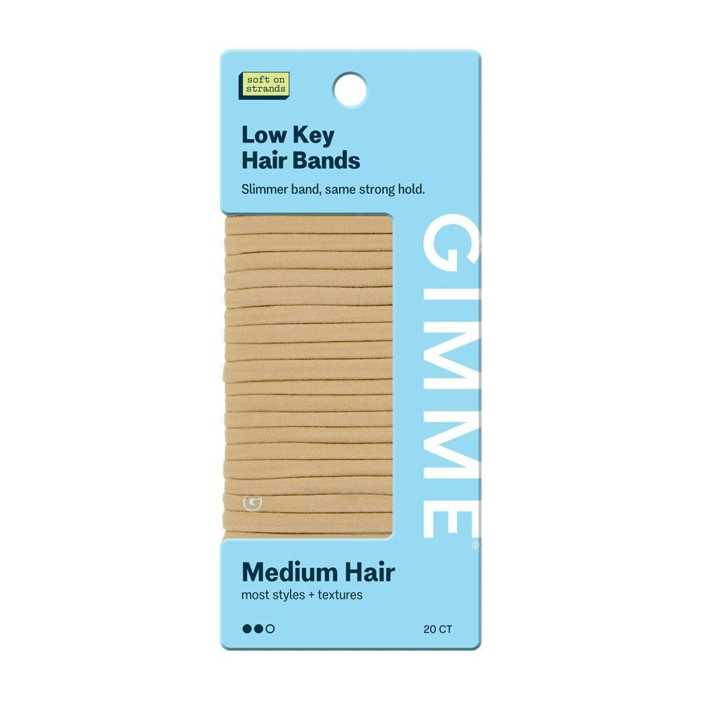 Gimme Beauty Low Key Slim Hair Bands 20-Pack: $7.99 Gimme Beauty Low Key Slim Hair Bands 20-Pack: $7.99