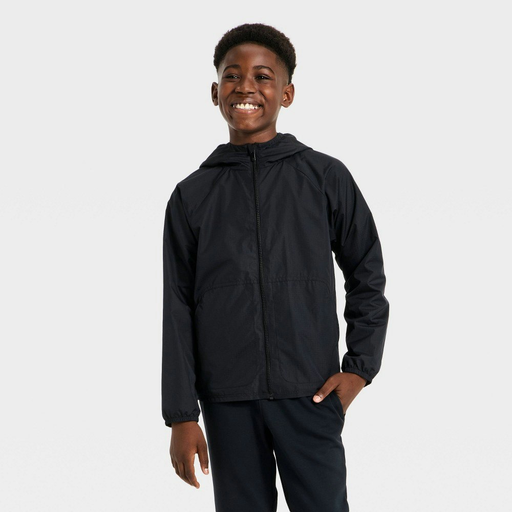 All In Motion Boys' Windbreaker Rain Coat: $30 All In Motion Boys' Windbreaker Rain Coat: $30