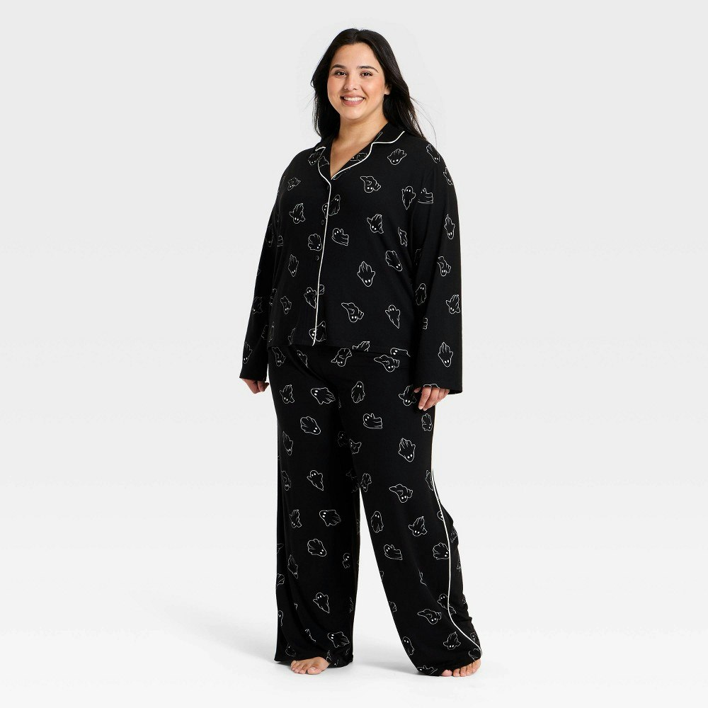 Women's Halloween Long Sleeve Pajama Set: $35 Women's Halloween Long Sleeve Pajama Set: $35