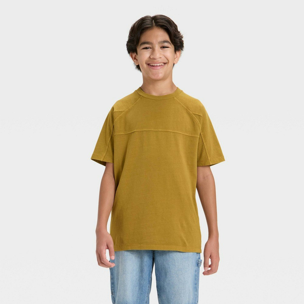 Boys' Short Sleeve Oversized Seamed T-Shirt: $12 Boys' Short Sleeve Oversized Seamed T-Shirt: $12