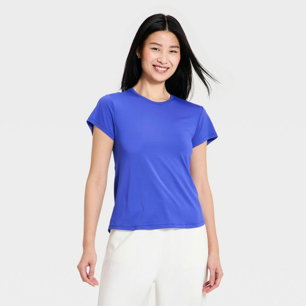 All in Motion Women's Mesh Back Short Sleeve T-Shirt: $20 All in Motion Women's Mesh Back Short Sleeve T-Shirt: $20