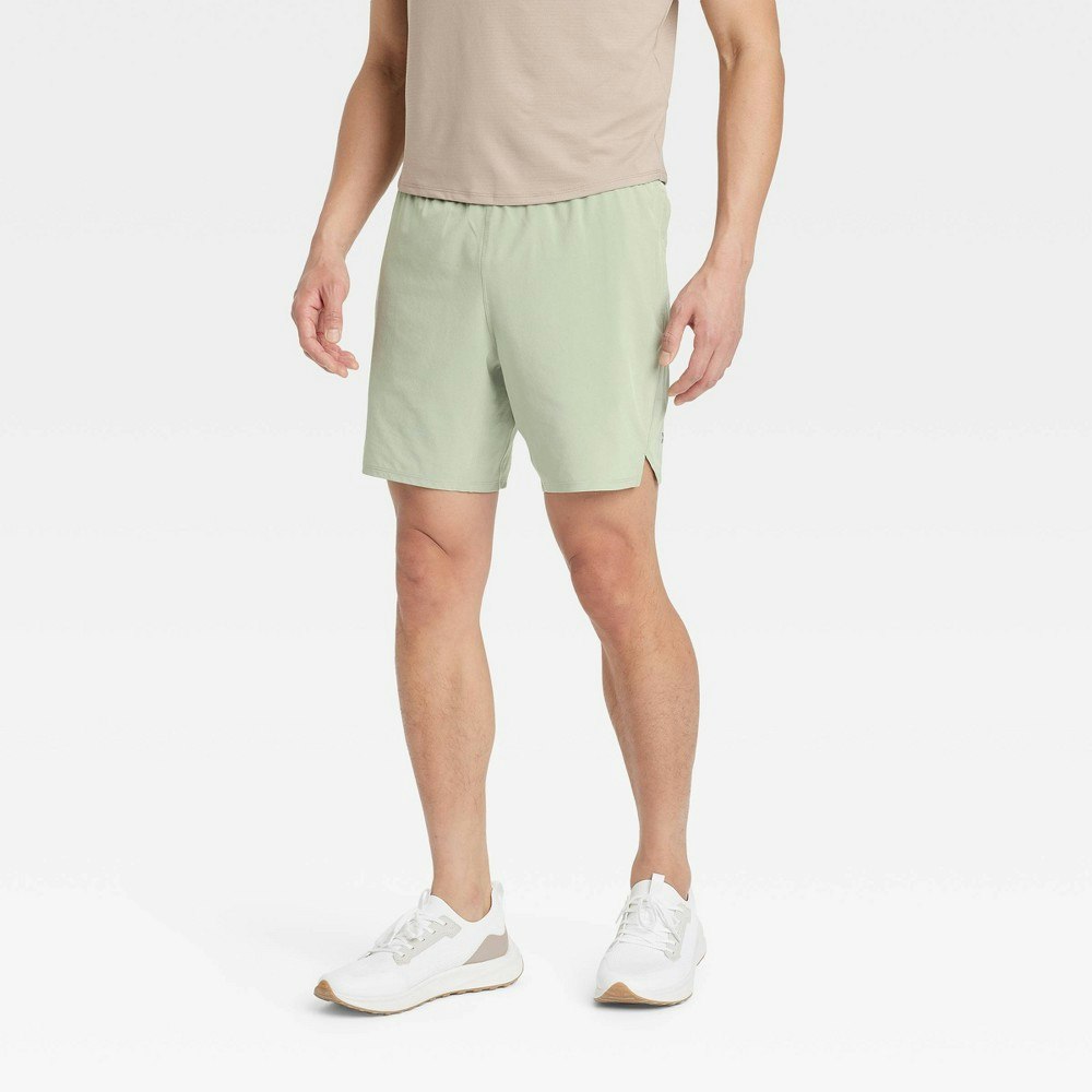 All In Motion Men's 7-inch Active 2-in-1 Lined Run Shorts: $25 All In Motion Men's 7-inch Active 2-in-1 Lined Run Shorts: $25