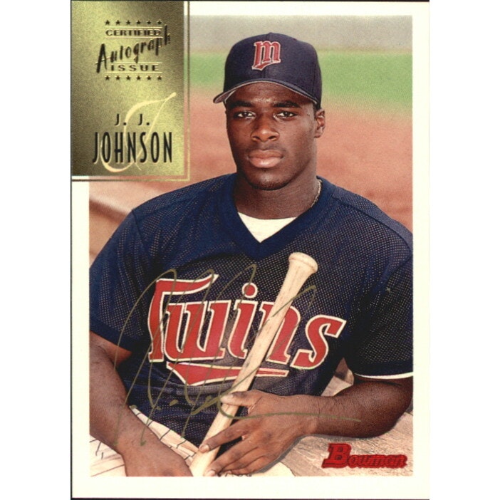 1997 Bowman Certified Gold Ink Autograph J.J. Johnson Card: $18 1997 Bowman Certified Gold Ink Autograph J.J. Johnson Card: $18