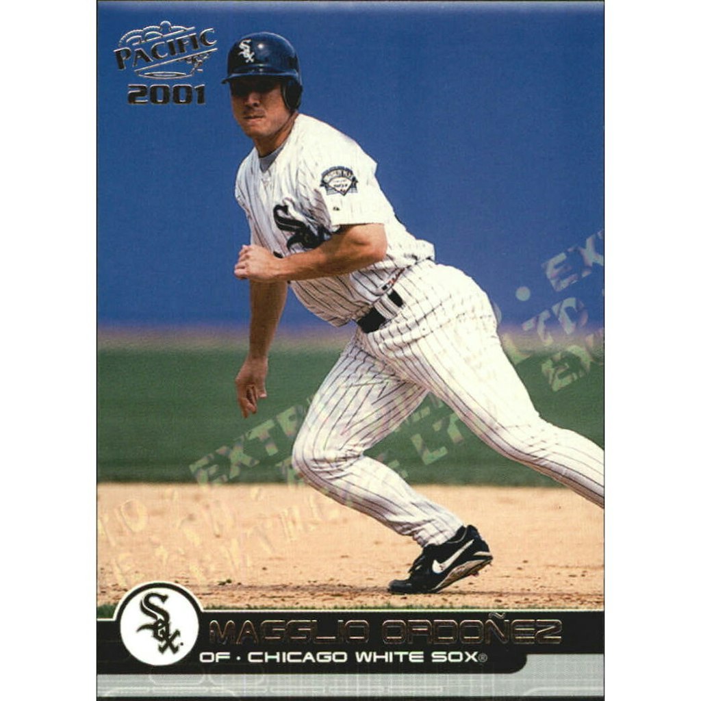 Magglio Ordonez 2001 Pacific Extreme Limited Edition Trading Card #98: $12 Magglio Ordonez 2001 Pacific Extreme Limited Edition Trading Card #98: $12