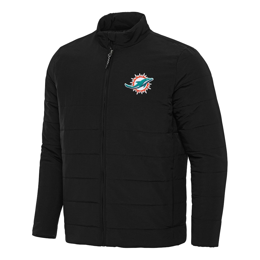 Antigua Miami Dolphins Swelter Full-Zip Jacket: $114.99 Antigua Miami Dolphins Swelter Full-Zip Jacket: $114.99