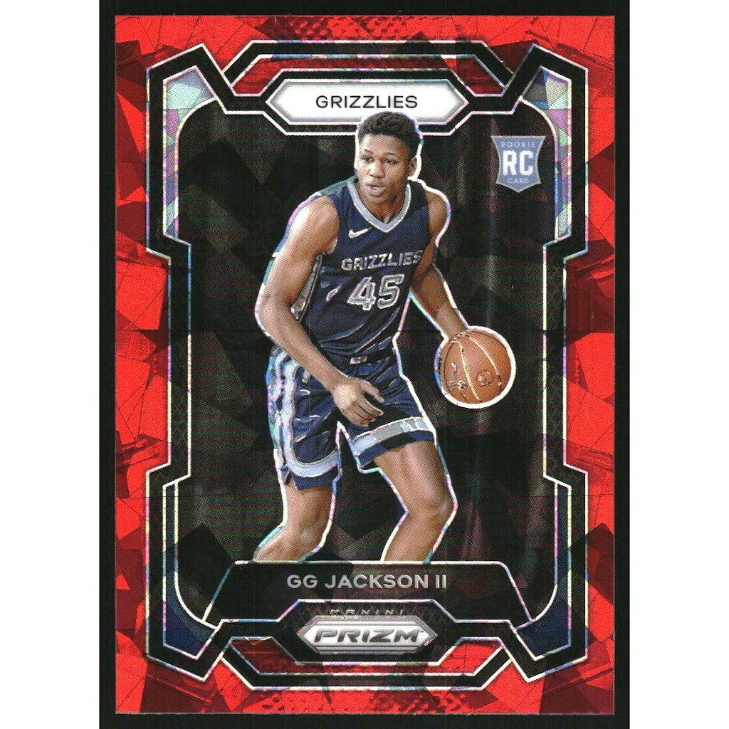 2023-24 Panini Prizm Red Ice Prizm GG Jackson II #179: $32