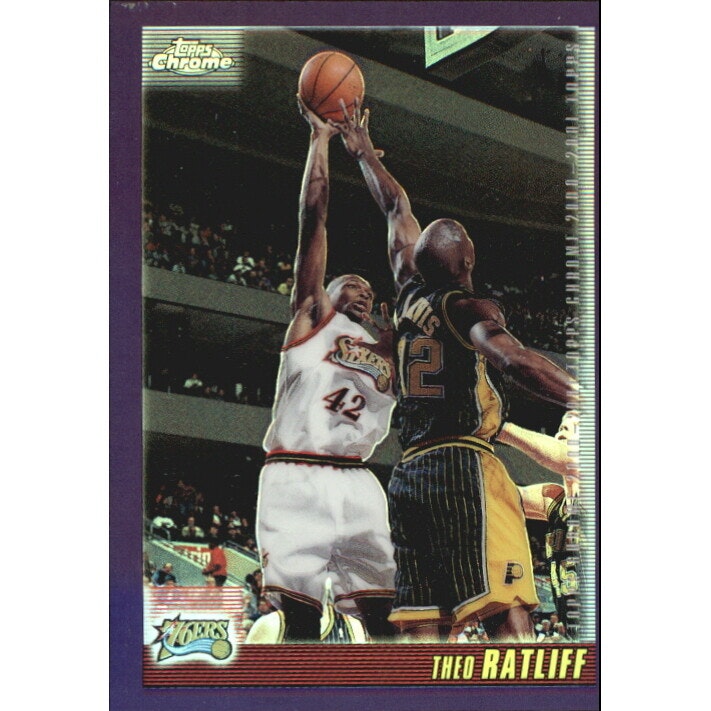 2000-01 Topps Chrome Refractor Theo Ratliff #113: $10