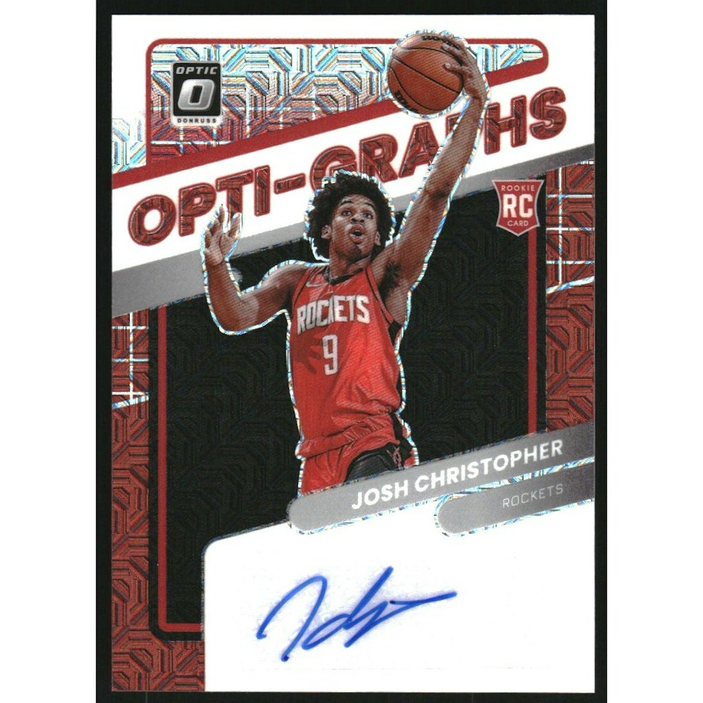 2021-22 Donruss Optic Opti-Graphs Josh Christopher Card: $10.80 2021-22 Donruss Optic Opti-Graphs Josh Christopher Card: $10.80