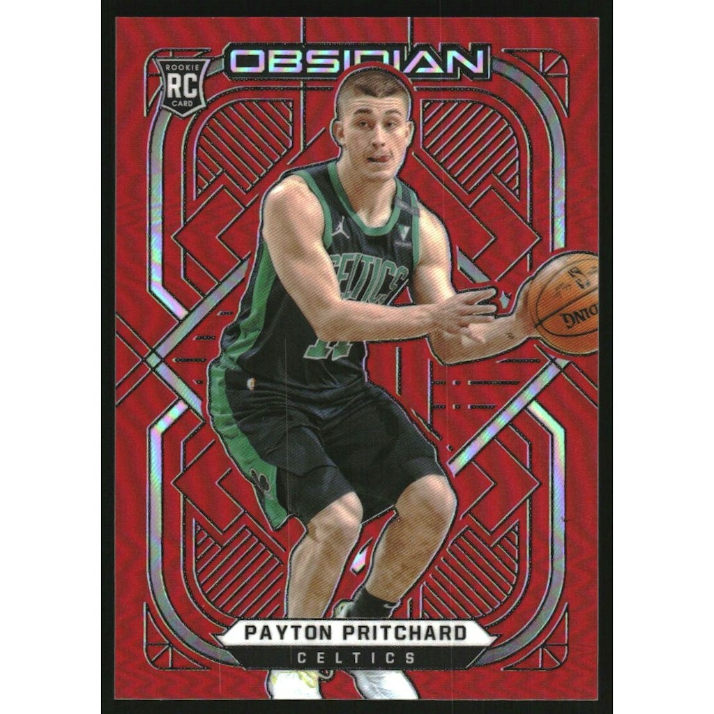 Payton Pritchard 2020-21 Panini Obsidian Electric Etch Red Flood Card #191: $45 Payton Pritchard 2020-21 Panini Obsidian Electric Etch Red Flood Card #191: $45