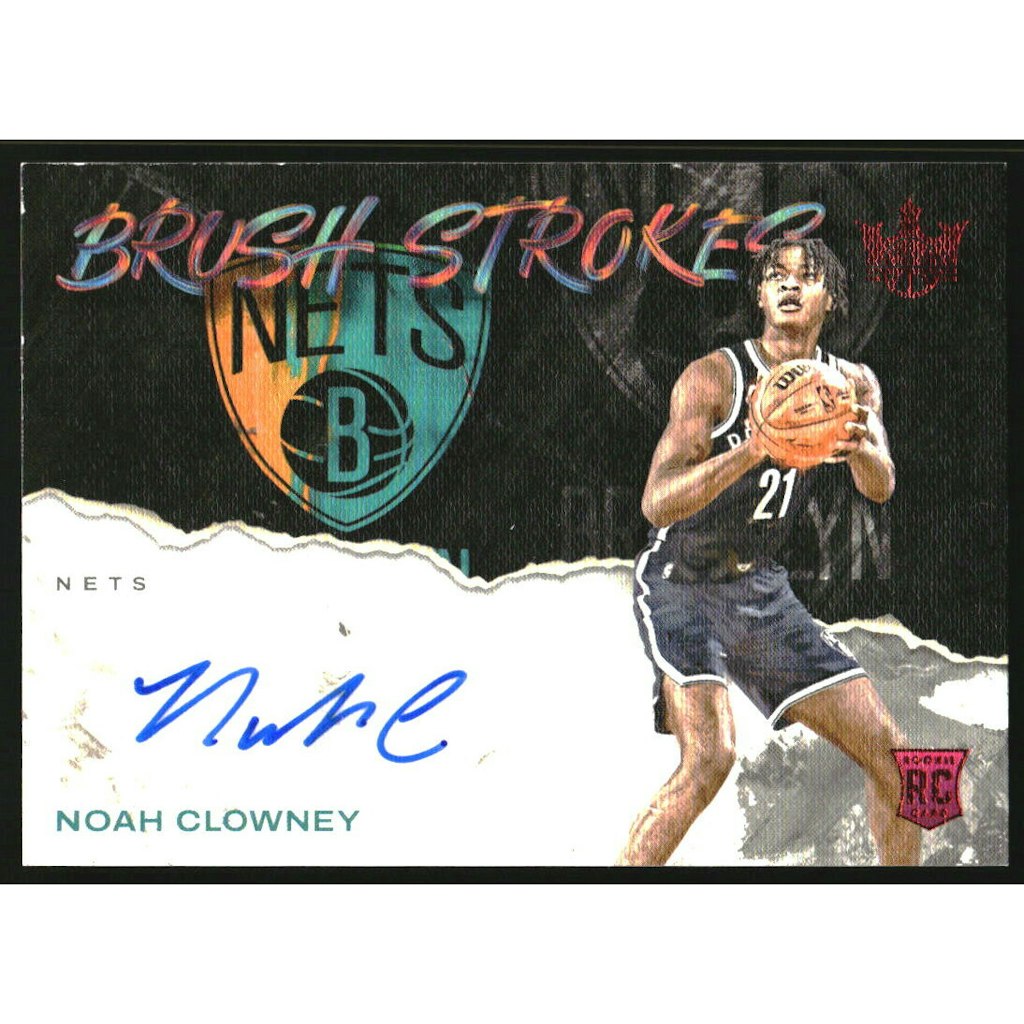 2023-24 Court Kings Noah Clowney Brush Strokes Autographs Ruby Card: $13.50 2023-24 Court Kings Noah Clowney Brush Strokes Autographs Ruby Card: $13.50